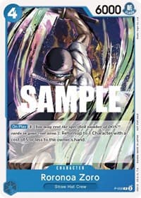 Roronoa Zoro (Sealed Battle Kit Vol. 1) - One Piece Promotion Cards - One Piece Card Game card