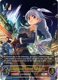 Amelia, Silver Paladin (U) - BP02: Reign of Bahamut - Shadowverse: Evolve card
