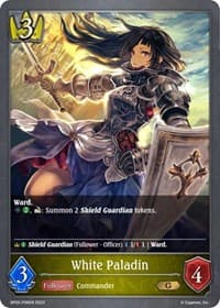 White Paladin - P06EN (Foil) - BP02: Reign of Bahamut - Shadowverse: Evolve card