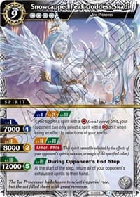 Snowcapped Peak Goddess Skadi - Aquatic Invaders - Battle Spirits Saga card