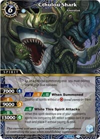 Cthulou Shark - Aquatic Invaders - Battle Spirits Saga card