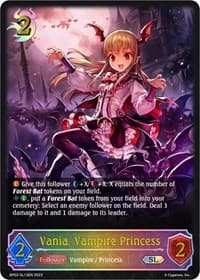 Vania, Vampire Princess (SL) - BP02: Reign of Bahamut - Shadowverse: Evolve card