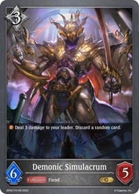 Demonic Simulacrum - P31EN (Foil) - BP02: Reign of Bahamut - Shadowverse: Evolve card