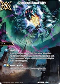 Dimensional Rift (SPR) - Aquatic Invaders - Battle Spirits Saga card