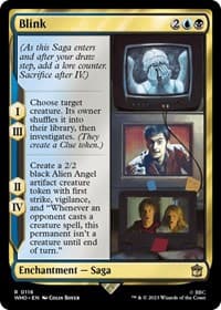 Blink - Universes Beyond: Doctor Who - Magic: The Gathering card