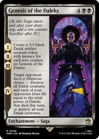 Genesis of the Daleks - Universes Beyond: Doctor Who - Magic: The Gathering card