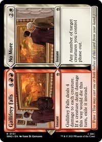 Gallifrey Falls // No More - Universes Beyond: Doctor Who - Magic: The Gathering card
