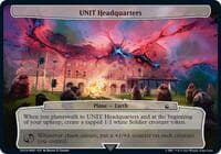 UNIT Headquarters - Planechase: Universes Beyond: Doctor Who - Magic: The Gathering card