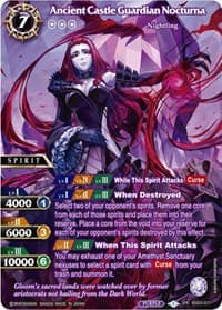 Ancient Castle Guardian Nocturna (SPR) - Aquatic Invaders - Battle Spirits Saga card