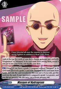 Masque of Hydragrum (256) - D Promo Cards - Cardfight Vanguard card