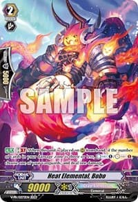 Heat Elemental, Bobo (272) - V Promo Cards - Cardfight Vanguard card