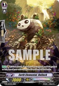 Earth Elemental, Rollock - V Promo Cards - Cardfight Vanguard card