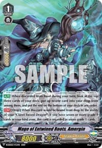 Mage of Entwined Roots, Amergin - Bushiroad Event Cards - Cardfight Vanguard card