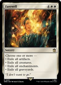 Farewell - Universes Beyond: Doctor Who - Magic: The Gathering card