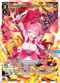 Hirana, a Step Towards the Top - Super Diva Deck: Double Heroines - WIXOSS card