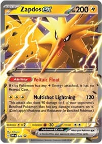 Zapdos ex - 049 - SV: Scarlet & Violet Promo Cards - Pokemon card