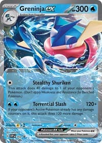Greninja ex - 054 - SV: Scarlet & Violet Promo Cards - Pokemon card