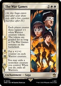The War Games - Universes Beyond: Doctor Who - Magic: The Gathering card