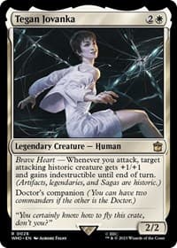 Tegan Jovanka - Universes Beyond: Doctor Who - Magic: The Gathering card