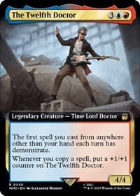 The Twelfth Doctor (Extended Art) - Universes Beyond: Doctor Who - Magic: The Gathering card