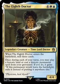 The Eighth Doctor - Universes Beyond: Doctor Who - Magic: The Gathering card