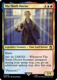 The Ninth Doctor - Universes Beyond: Doctor Who - Magic: The Gathering card