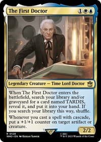 The First Doctor - Universes Beyond: Doctor Who - Magic: The Gathering card
