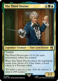 The Third Doctor - Universes Beyond: Doctor Who - Magic: The Gathering card
