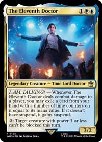 The Eleventh Doctor - Universes Beyond: Doctor Who - Magic: The Gathering card