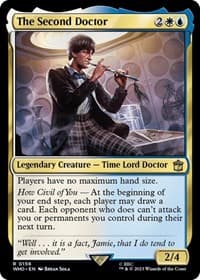 The Second Doctor - Universes Beyond: Doctor Who - Magic: The Gathering card