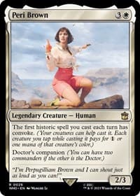 Peri Brown - Universes Beyond: Doctor Who - Magic: The Gathering card