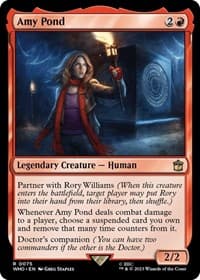 Amy Pond - Universes Beyond: Doctor Who - Magic: The Gathering card