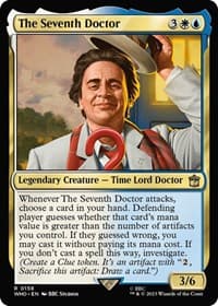The Seventh Doctor - Universes Beyond: Doctor Who - Magic: The Gathering card