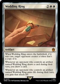 Wedding Ring - Universes Beyond: Doctor Who - Magic: The Gathering card