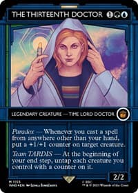 The Thirteenth Doctor (Showcase) (Surge Foil) - Universes Beyond: Doctor Who - Magic: The Gathering card