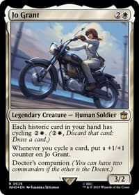 Jo Grant (Surge Foil) - Universes Beyond: Doctor Who - Magic: The Gathering card