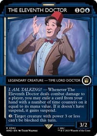 The Eleventh Doctor (Showcase) - Universes Beyond: Doctor Who - Magic: The Gathering card