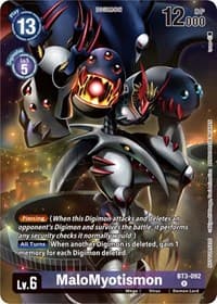 MaloMyotismon (Tamer Party Pack -The Beginning-) - Release Special Booster 1.0 - Digimon Card Game card