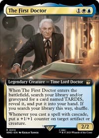 The First Doctor (Extended Art) - Universes Beyond: Doctor Who - Magic: The Gathering card