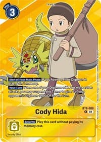 Cody Hida (Tamer Party Pack -The Beginning-) - New Awakening - Digimon Card Game card
