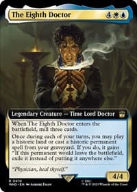 The Eighth Doctor (Extended Art) - Universes Beyond: Doctor Who - Magic: The Gathering card