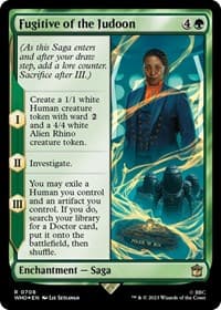 Fugitive of the Judoon (Surge Foil) - Universes Beyond: Doctor Who - Magic: The Gathering card