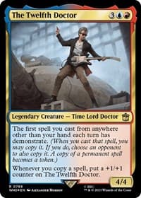The Twelfth Doctor (Surge Foil) - Universes Beyond: Doctor Who - Magic: The Gathering card