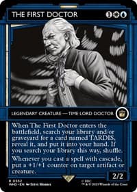The First Doctor (Showcase) - Universes Beyond: Doctor Who - Magic: The Gathering card