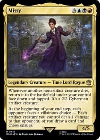 Missy (Surge Foil) - Universes Beyond: Doctor Who - Magic: The Gathering card
