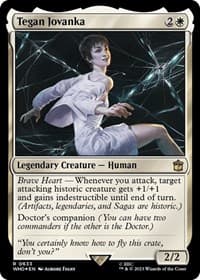 Tegan Jovanka (Surge Foil) - Universes Beyond: Doctor Who - Magic: The Gathering card