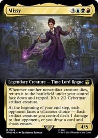 Missy (Extended Art) (Surge Foil) - Universes Beyond: Doctor Who - Magic: The Gathering card