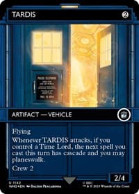 TARDIS (Showcase) (Surge Foil) - Universes Beyond: Doctor Who - Magic: The Gathering card