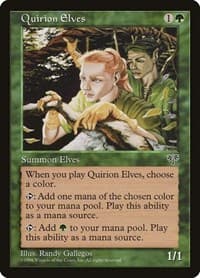 Quirion Elves - Mirage - Magic: The Gathering card