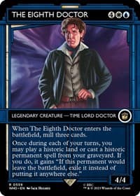 The Eighth Doctor (Showcase) - Universes Beyond: Doctor Who - Magic: The Gathering card